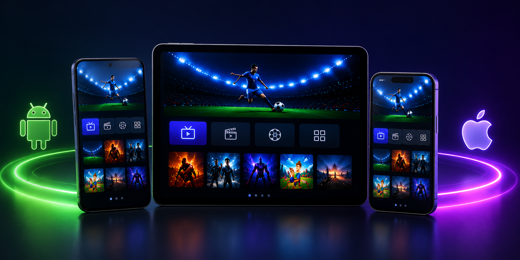 IPTV App Installation auf Android iPhone und iPad