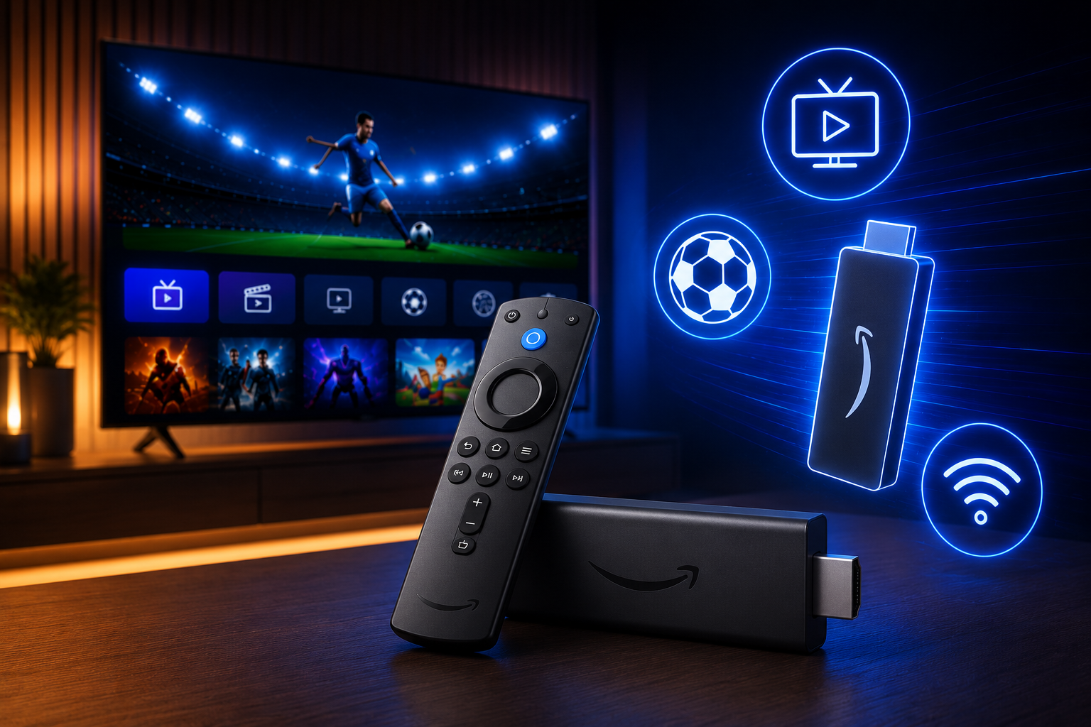 IPTV Fire TV Stick Installationsanleitung mit Streaming App