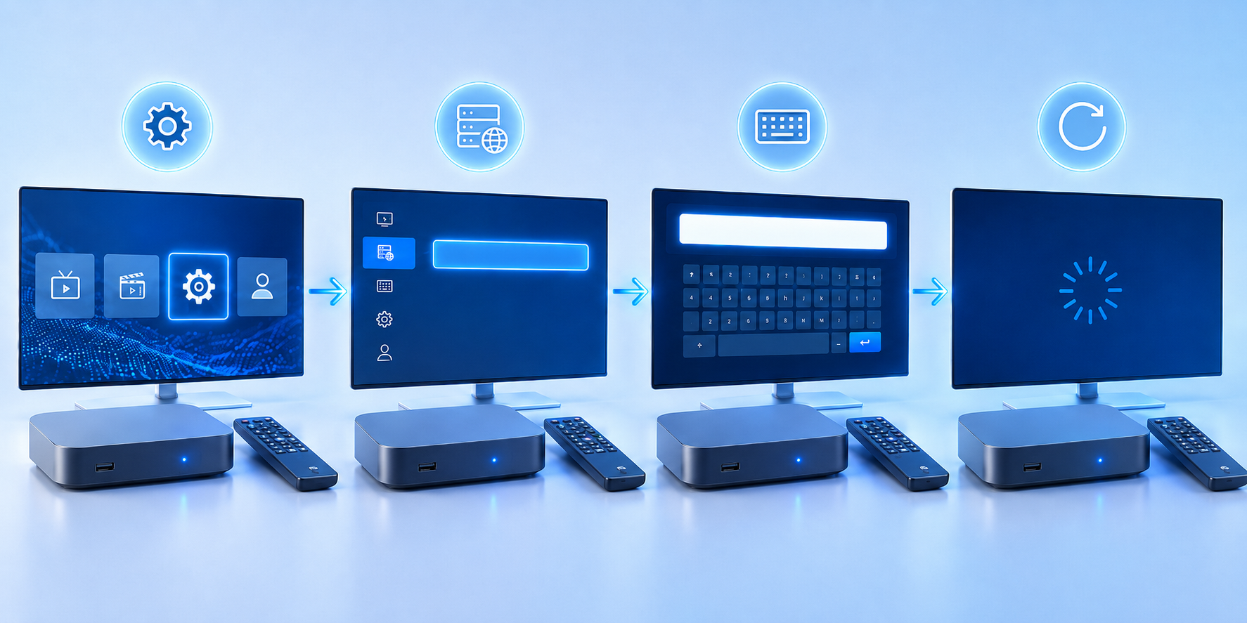 IPTV Receiver und MAG Box Installation