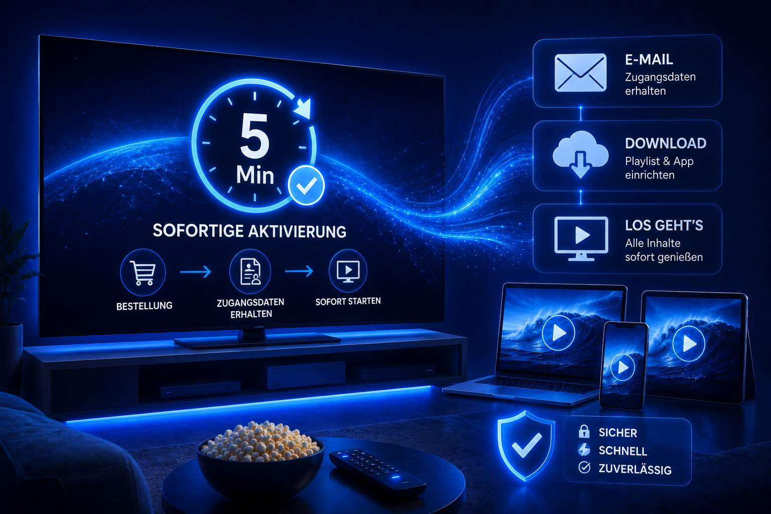IPTV Anbieter schnelle Aktivierung und Support in Deutschland