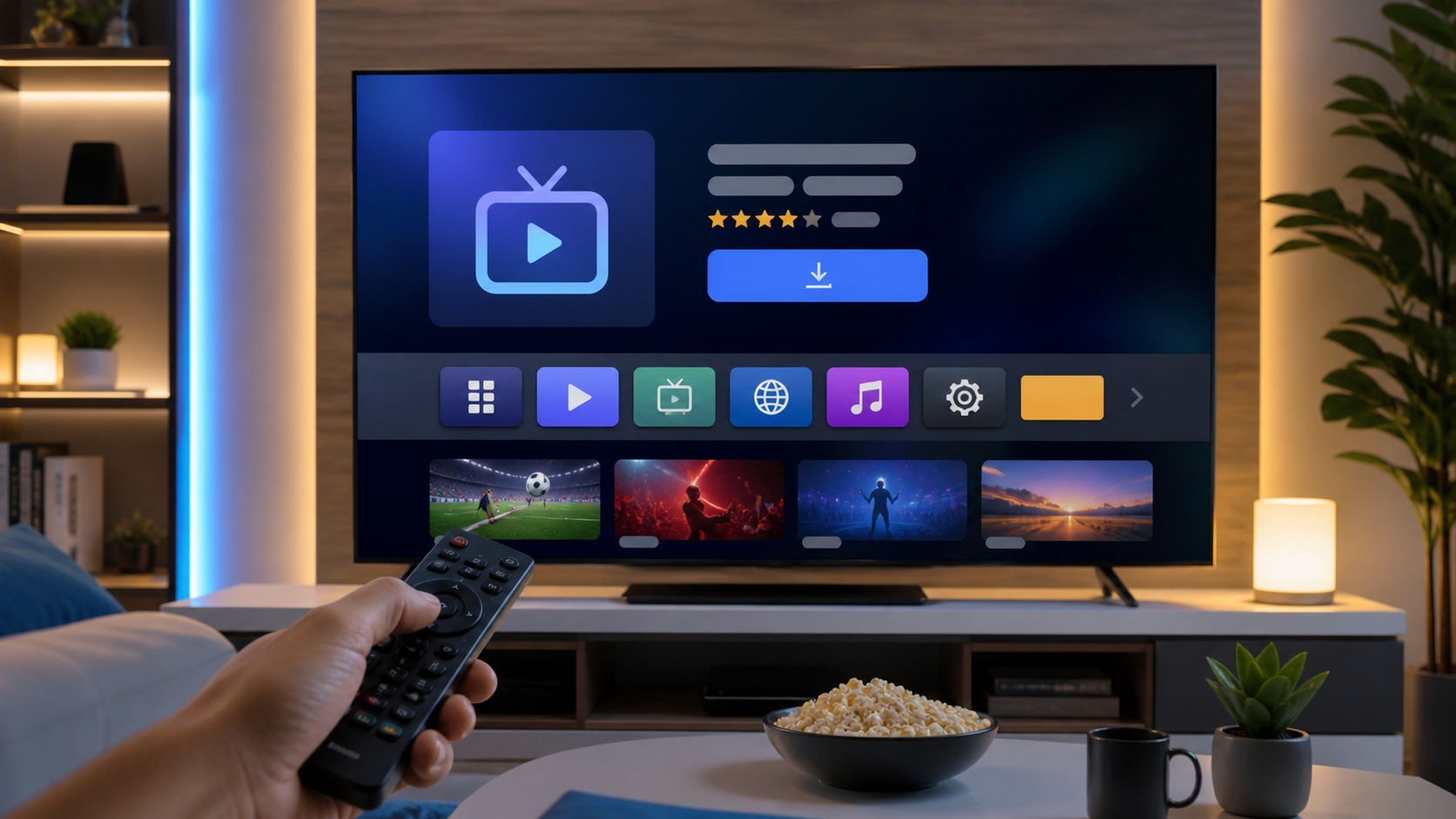 IPTV App auf Smart TV & Fire TV Stick einrichten