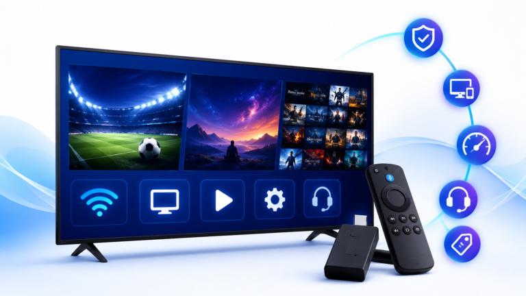 IPTV Anbieter vergleichen auf Smart TV und Fire TV Stick