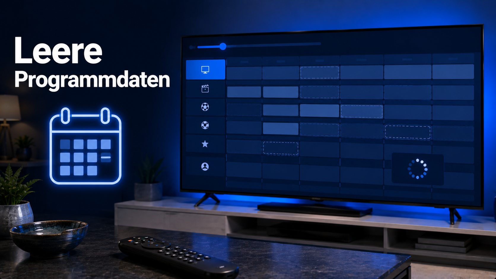 Leere oder fehlende Programmdaten im IPTV EPG erkennen