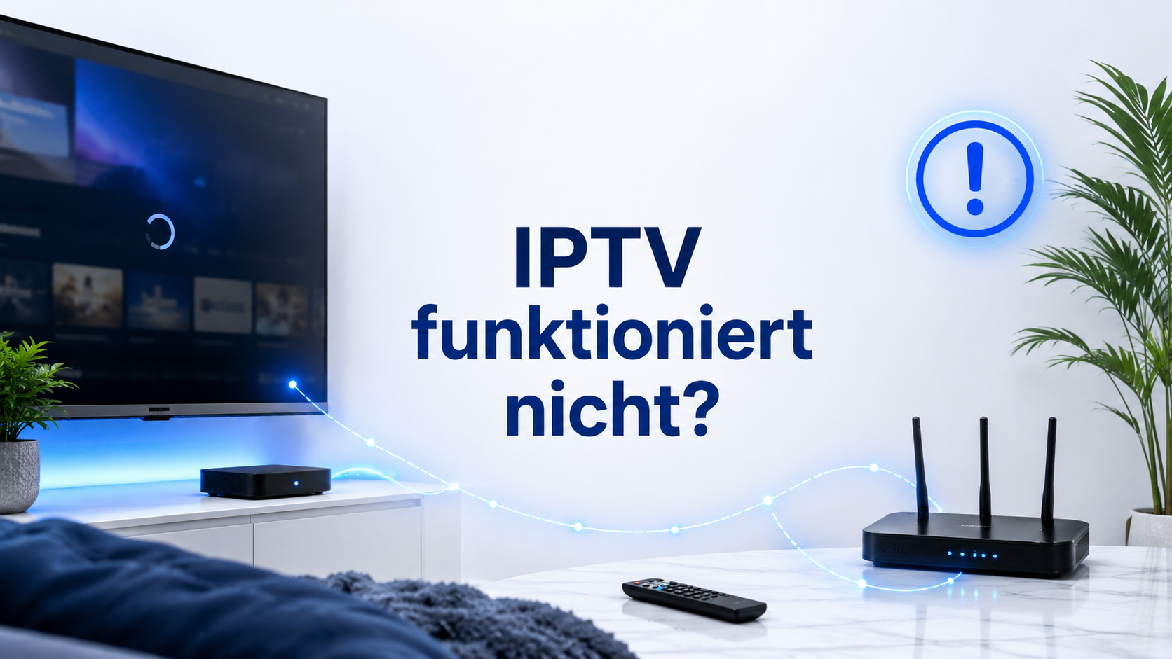 IPTV funktioniert nicht 2026: 15 häufige Fehler und Lösungen