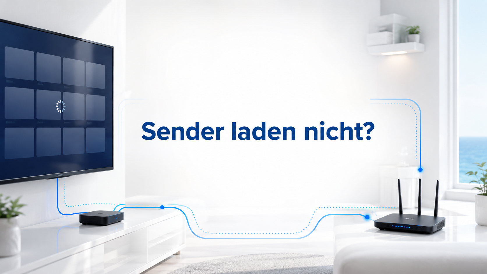 IPTV Sender laden nicht und Wiedergabe prüfen